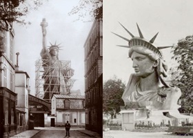 statue of the liberty in paris image guidebook